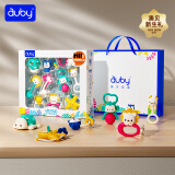 澳贝（auby）手摇铃礼盒0-1岁婴幼儿玩具新生儿礼盒牙胶0-6个月安抚满月礼物