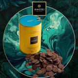 AMEDEI意大利进口Toscano 90%小片罐装黑巧克力节日送礼250g 90%黑巧克力罐装250g