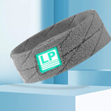 LP1002CK运动发带 篮球跑步健身瑜伽男女束发吸汗带止汗防汗头巾 灰色 均码
