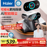 海尔（haier）【小红花套系】世家除螨仪床宝床上吸尘器礼物送礼大吸力双尘杯去螨虫吸尘神器HZ-CS1S