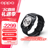 OPPO Watch 4 Pro 极夜黑 全智能手表 运动健康手表 男女eSIM电话手表 心电图心率血氧监测 oppo手表