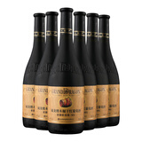 威龙官方店 橡木桶陈酿干红老藤葡萄酒750ml大肚瓶烟台红酒送礼礼品 双金奖红酒 老藤蛇龙珠750ml*6整箱