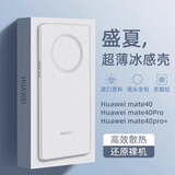 艾德加适用于华为mate40pro手机壳mate40pro保护套 超薄磨砂半透明镜头膜全包防摔亲肤保护套壳透白色