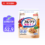 卡乐比（Calbee）减糖水果燕麦片600g 日本原装进口食品 营养早餐 即食零食 代餐