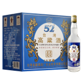 五缘湾 台湾高粱酒 五N窖藏 浓香型白酒 52度 600ml*12瓶 整箱 自饮口粮