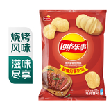 乐事 薯片得克萨斯烧烤味135g