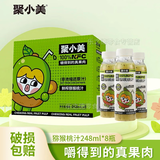 聚小美鲜榨猕猴桃汁NFC鲜榨奇异果汁新鲜原汁营养维C 猕猴桃汁1箱