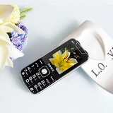 百合百合超长待机王功能机学生机按键4G全网通双卡双待400小时待机老人机大屏大字语音播读侧键手电 A30星钻黑【2.4英寸屏4G电信移动联通广电 官方标配