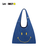 Lee×Smiley联名笑脸帆布袋托特包斜跨手提单肩通勤教师节送老师长辈