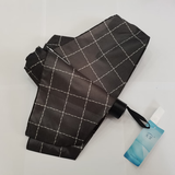 天堂 伞经典苏格兰风格子三折伞晴雨伞简约便携折叠伞批发339s格子伞 黑色大格 7 一人用直径95cm