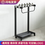 会汕伞架雨伞架酒店公司带锁豪华创意银行大堂收纳架商场单位可定制 10头大锁款