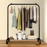 华恺之星 晾衣架落地衣架晾衣杆挂衣架卧室宿舍晒衣架加粗加厚管YJ07