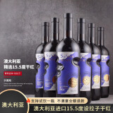 宝丽富酒庄（BAOLIFU CHATEAU）红酒 葡萄酒 稀有15.5度 澳洲进口 精选西拉 干红葡萄酒6支整箱 天使之手整箱