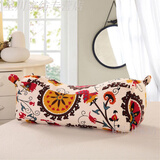 植贝诗艾绒枕头艾草艾叶颈椎老虎头枕成人睡眠单人家用 【大号太阳花】虎头颈枕