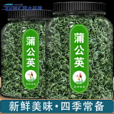 蒲公英茶500g长白山蒲公英散结茶正宗新鲜天然养生茶夏天清i热茶饮婆婆丁蒲公英消散结中药材干草泡水喝 当日发货 蒲公英50gX1罐 共50g