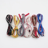 华佗牌 电针仪针灸治疗仪配件电源适配器SDZ-II皮肤电极片电子针疗仪电磁理疗仪电极金属夹子输出导线 华佗电子针疗仪 输出导线一个装