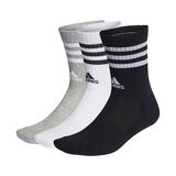 阿迪达斯 （adidas）中性 男子训练系列 3S C SPW CRW 3P 袜子 IC1323 灰色 XL码