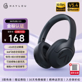 嘿喽（Haylou）S30头戴式无线蓝牙耳机43dB降噪运动音乐耳机80H长续航小金标认证有线带麦克风电竞耳机 HAYLOU S30 标准版 深海蓝