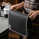 Bincoo咖啡吧台垫收纳器具滤水垫压粉垫套装意式布粉器压粉器收纳垫