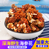 Oceanfairy加拿大进口红极淡干海参北极海参野生干货（京东快递）礼品 Feast野生淡干海参花 227g*1袋