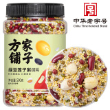 方家铺子中华老字号 绿豆莲子粥500g/罐装 五谷杂粮粥 粗粮