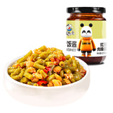 饭扫光下饭菜 豇豆肉臊205g  榨菜 香辣咸菜泡菜 拌饭拌面调味料