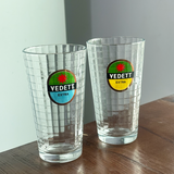 爱丁戈原装进口品牌啤酒杯子集合精酿啤酒杯 白熊马赛克酒杯2个 颜色随机