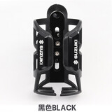 摩小鸦适用铃木GSX250R GW250 DL250摩托车保险杠改装旅行水杯壶瓶支架 黑色