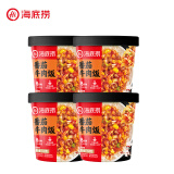 海底捞方便速食米饭干拌饭牛肉冲泡米早餐夜宵零食学生宿舍懒人即食 番茄牛肉饭147g*4