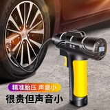 巨木车载充气泵小轿车用便携式汽车用电动轮胎12v加气泵打气泵冲气筒 有线款/点烟器取电款