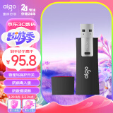 爱国者（aigo）64GB USB2.0 U盘 L8202写保护 黑色 防病毒入侵 防误删