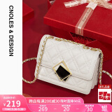 蔻一（Cnoles）包包女包牛皮女士斜挎包通勤高级感链条单肩包生日礼物送女友