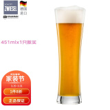 肖特圣维莎（SCHOTT ZWIESEL） 德国原装进口 啤酒杯 精酿啤酒杯 无铅水晶啤酒杯 进口啤酒杯 451mlx1只（散买无盒）