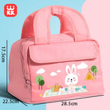 TeeLock 韩国小学生饭盒保温包加厚防水铝箔保温袋便当袋餐具袋 露营兔保温袋