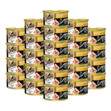 【95成新】希宝猫罐头吞拿鱼及翡翠明虾85g*24罐海鲜啫喱系列进口猫湿粮整箱装  