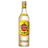 哈瓦纳俱乐部（Havana Club）名企严选 Havana哈瓦纳3年俱乐部朗姆酒哈瓦那古巴洋酒一瓶一码 700mL 1瓶