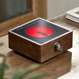 忆壶茶电陶炉小型煮茶器家用大功率静音烧水炉电热炉多功能新款蒸煮茶炉 【旋钮加热 自动断电】方炉1000W