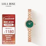 LOLA ROSE罗拉玫瑰小金表孔雀石手表女表女士手表生日礼物送女友