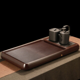 承韵尚樽高档电木茶盘德国家用办公套装全自动上水烧水壶一体整套泡茶具台 越一A21烧水壶套装 80*50*8cm