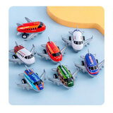 凯蒂奥回力合金小飞机小汽车仿真儿童男孩玩具车模型玩具幼儿园礼物批发 回力金属小飞机 5架