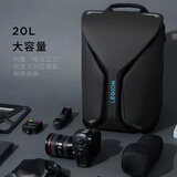 联想（Lenovo）拯救者多功能双肩包X4 钛晶灰 高性能PU涂层 耐磨防泼溅 20L大容量 电脑平板双仓位 全开设计