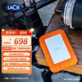 LaCie雷孜小金刚 移动硬盘 三防 1TB Rugged Mini 机械硬盘USB Type-C/USB3.2 兼容mac 便携防摔 外接