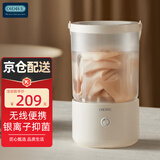 OIDIRE 洗衣杯 迷你洗衣机小型洗袜子洗衣机内衣内裤洗衣机半自动懒人洗衣机宿舍便携式清洗机洗袜子机 ODI-XYJ16 洗衣机【单桶款】