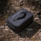 CAMPINGMOON柯曼泄压饭盒户外野餐露营氧化铝多功能大号饭盒科曼S2013 【S2013-B】大号便当包