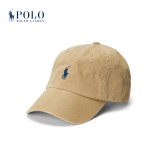 Polo Ralph Lauren 拉夫劳伦 男女同款 经典款棉质卡其布棒球帽RL52488 250-棕色 ONE