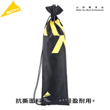 SOTX 索牌正品羽毛球拍袋2支/4支装球拍收纳袋子羽毛球拍拍套带拉链 黑色抽绳尼龙袋