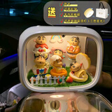 雷漫蜡笔小新手办1比1超大号摆件野原新之助小白系列礼物动漫模型 【优质版】点心时光场景+太空舱 收藏加购优先发货