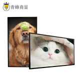青蜂商显 壁挂广告机轮播显示屏智能数字标牌高清楼宇显示器网络播放器超薄一体机 42英寸 智能单机版（非触摸）