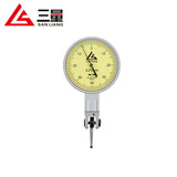 三量（sanliang）杠杆百分表高精度机械测针万向校表头 JDA245/新0-0.8mm大表盘