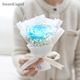 SWEET CUPID车载香薰出风口创意香皂花束同城配送非鲜花七夕情人节生日礼物